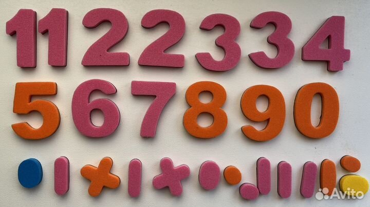 Касса букв и цифр