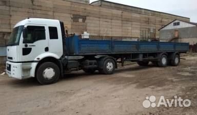 Перевозка длинномером, шаланда 10/20 тонн по Росси