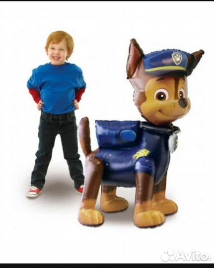 Щенячий патруль шар фигура Гонщик