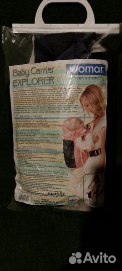 Рюкзак переноска кенгуру для детей от 3 мес