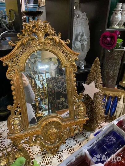 Зеркало будуарное. Винтаж
