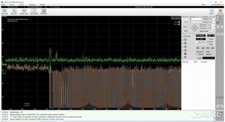 Накопитель SSD 512Gb AMD R5SL512G SATA 6Gb/s 2,5