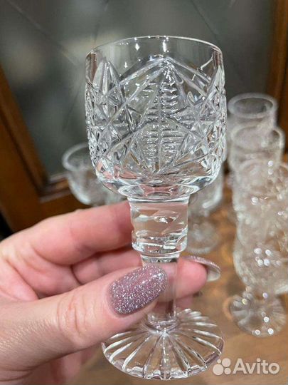 Хрустальные рюмки СССР