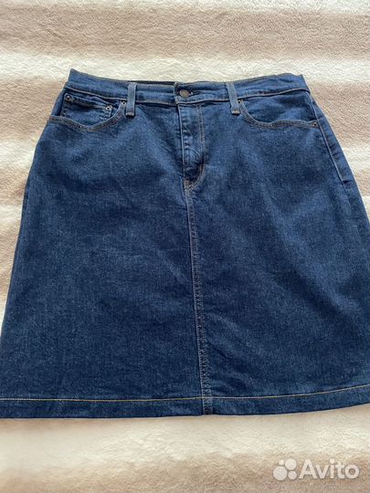 Джинсовая юбка levis