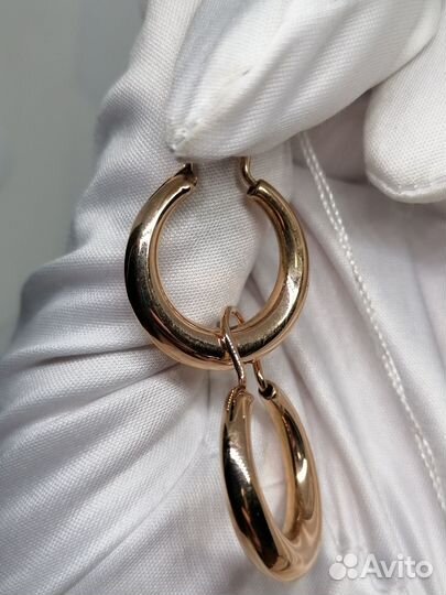 Серьги Золото