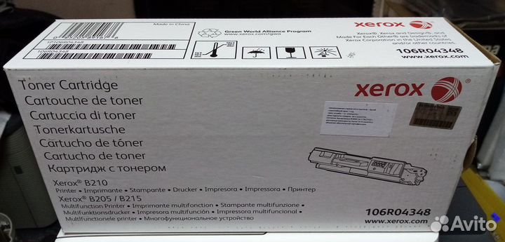 Картридж 106R04348 Xerox оригинал