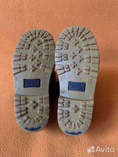 Сноубутсы на мальчики на искусственном меху