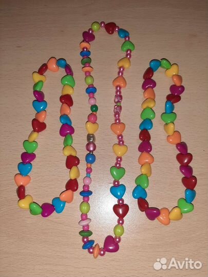 Детская бижутерия: бусы, кольца, серьги, браслеты