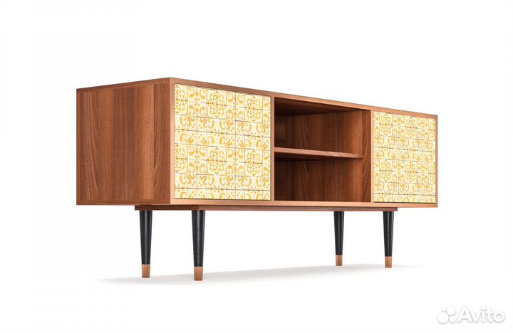 Тв-тумба T2 - Орех - Sunshiny Tile