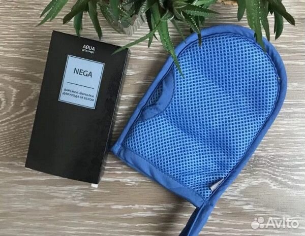 Варежка-мочалка aquamagic nega