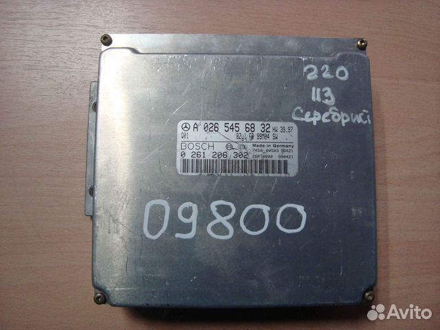 Блок управления двигателем W220 M113 A0265456832