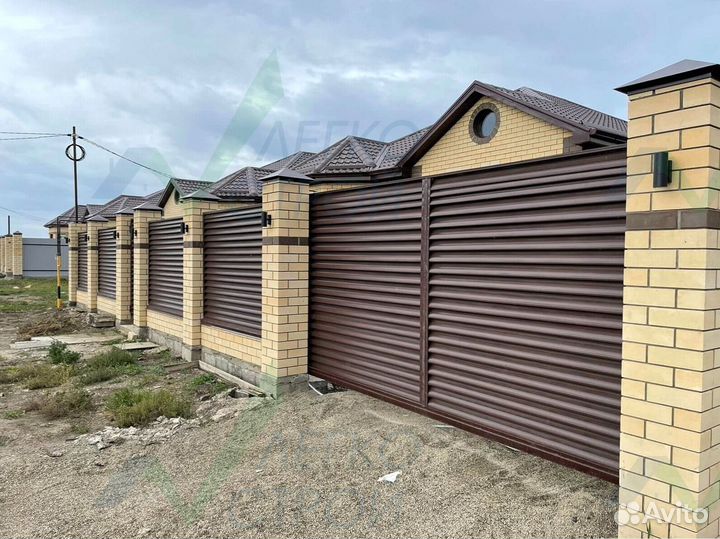 Забор жалюзи