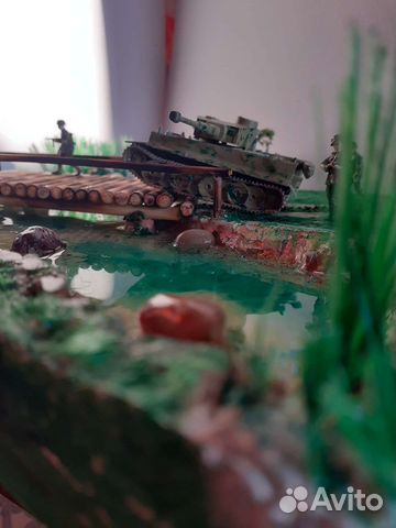 Модель танка диорама