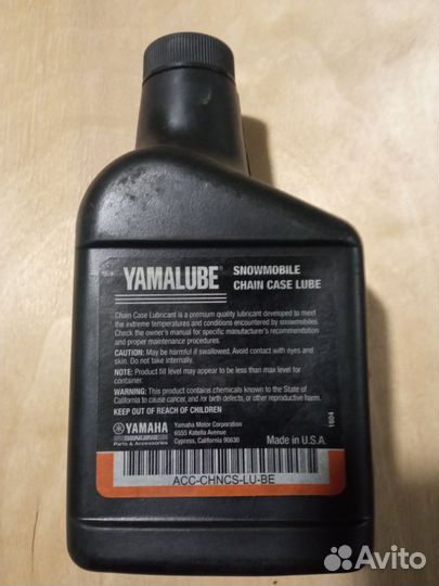 Оригинальная смазка для снегохода ямаха