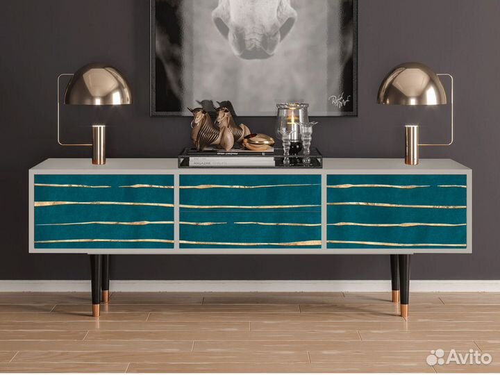 Тв-тумба T4 - Сатин - Ocean Drive