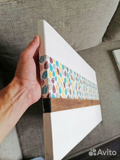 Панно, вешалка настенная, крючки для одежды, декор