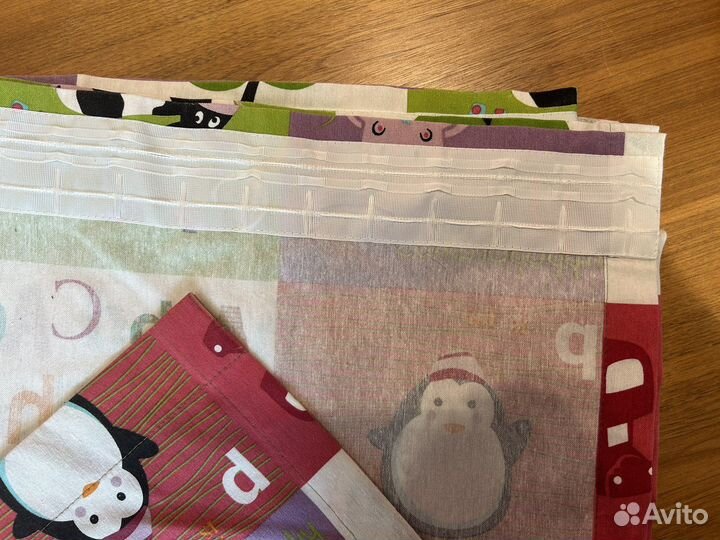 Комплект штор для детской комнаты б/у