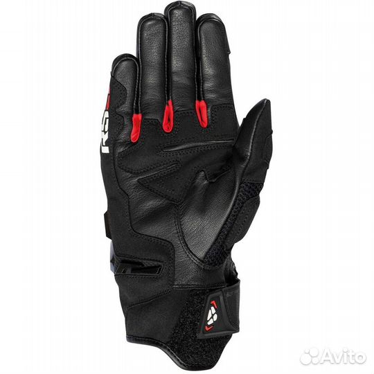 Ixon RS5 AIR Black Red Summer Leather Motorcycle м