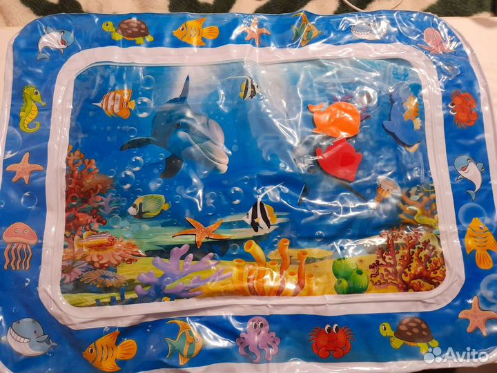 Детский развивающий водный коврик