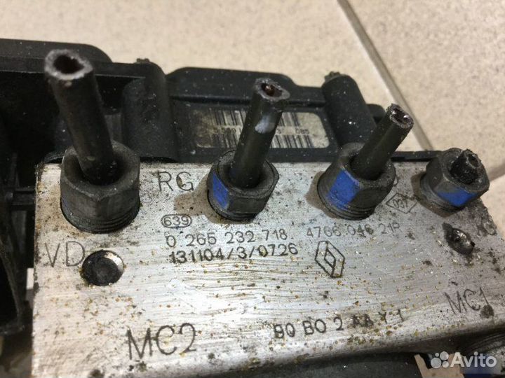 Блок абс (насос) Renault Logan 2005-2014