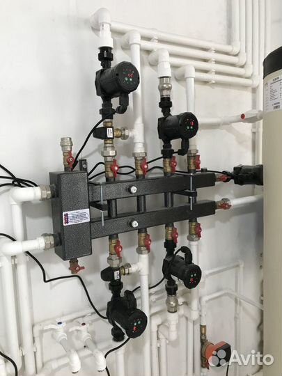 Монтаж отопления водоснабжения и канализации