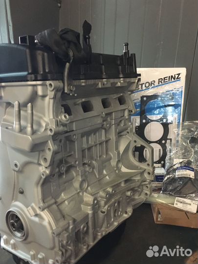 Двигатель Hyunday Santa Fe 2.4 восстановленный