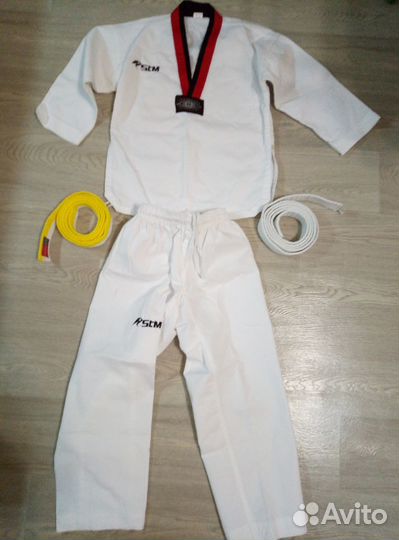 Костюм кимоно для тхэквондо рост 130