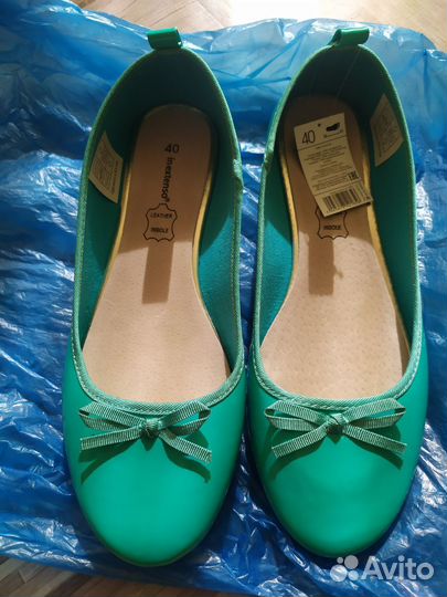 Новые балетки женские 39 40 размер