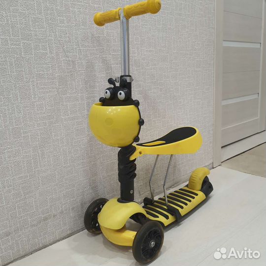 Самокат беговел 3 в 1