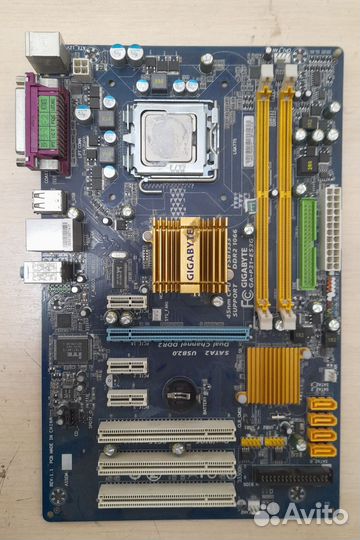 Материнская плата 775