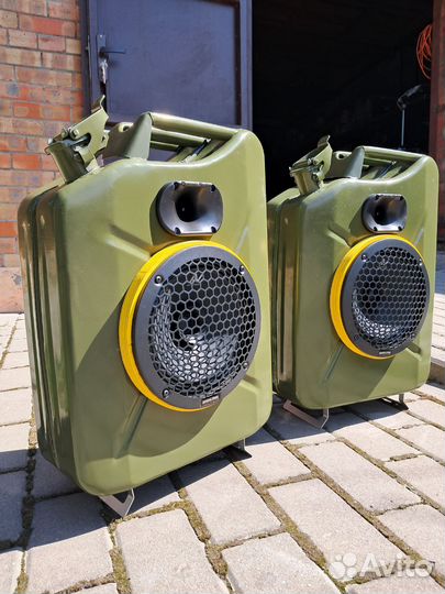 Колонки акустические в стиле Loft,новые,комплект