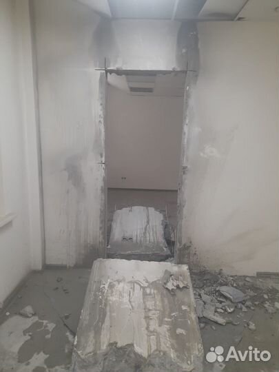 Алмазное бурение отверстий, резка проемов