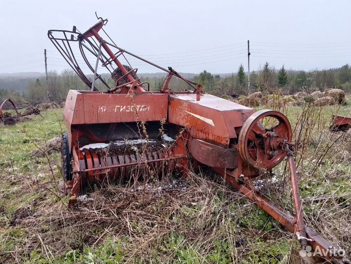 Пресс-подборщик Киргизстан ППЛ-Ф-1.6М, 1995