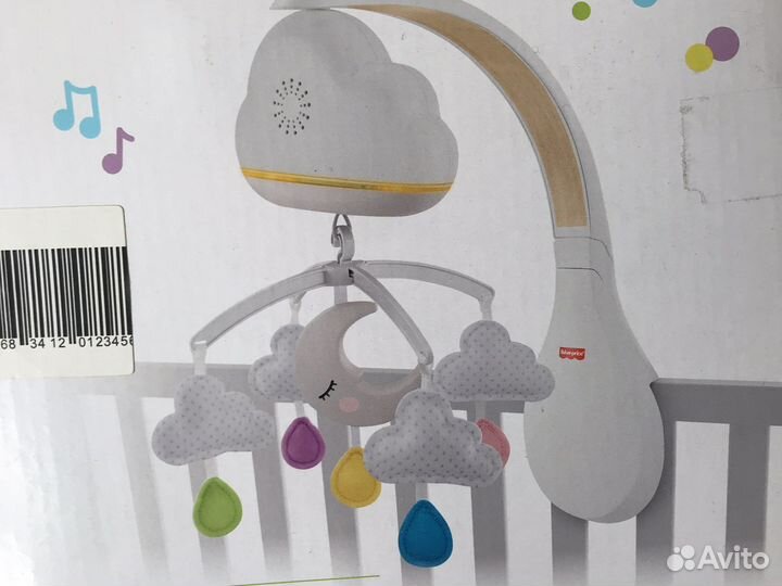Музыкальная карусель на кроватку