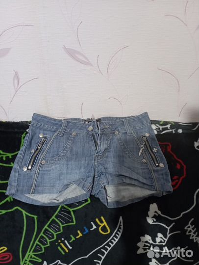 Шорты джинсовые
