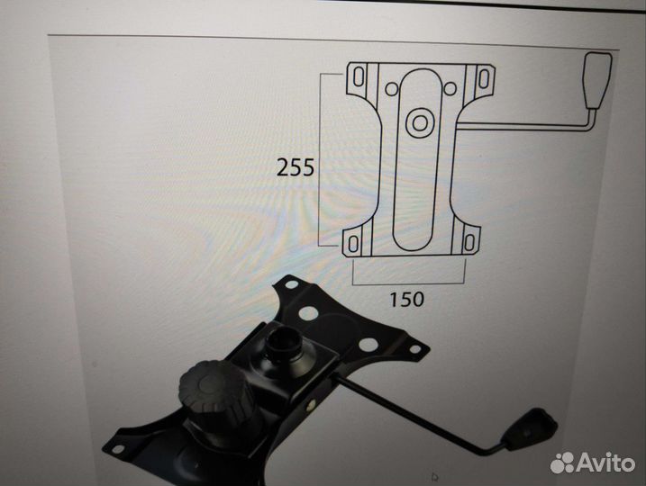 Механизм качания для компьютерного кресла