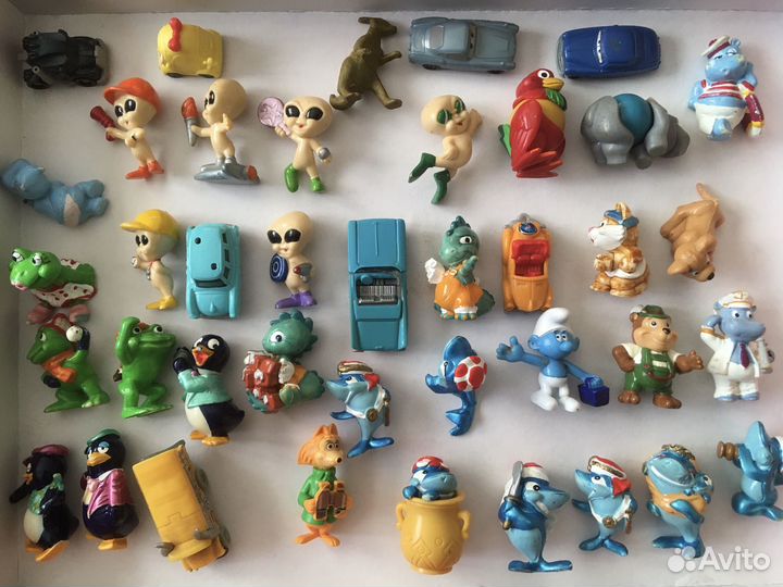 Киндеры старые серии 90х