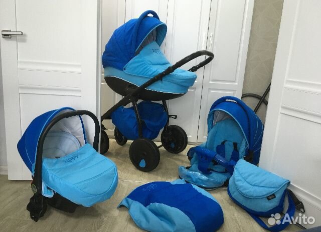 Коляска 3 в 1 Tutis Zippy+ зимний конверт