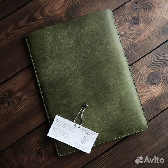 Чехол для ноутбука Macbook из кожи