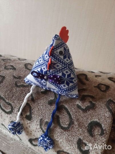 Петушки из ткани
