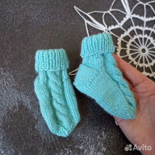 Носочки для новорожденного