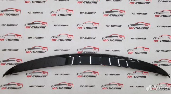 Спойлер на крышку багажника S-class w221