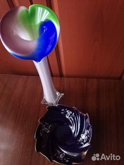 Кобальт, хрусталь, цветное стекло