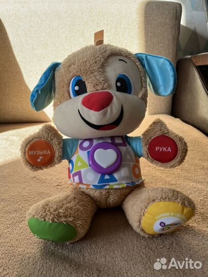 Умный щенок fisher price