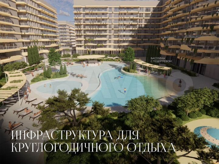 1-к. апартаменты, 31,7 м², 2/9 эт.