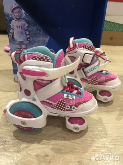 Роликовые коньки детские раздвижные