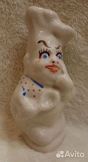 Солонка поварёнок винтаж СССР