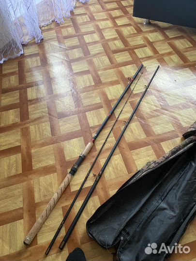Удилище kaida insert pole carp 3.9 m 30-120гр
