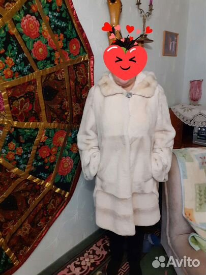 Шуба кролик