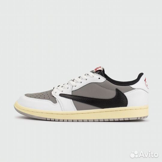 Кроссовки Nike Air Jordan 1 Low x TS Grey / Black
